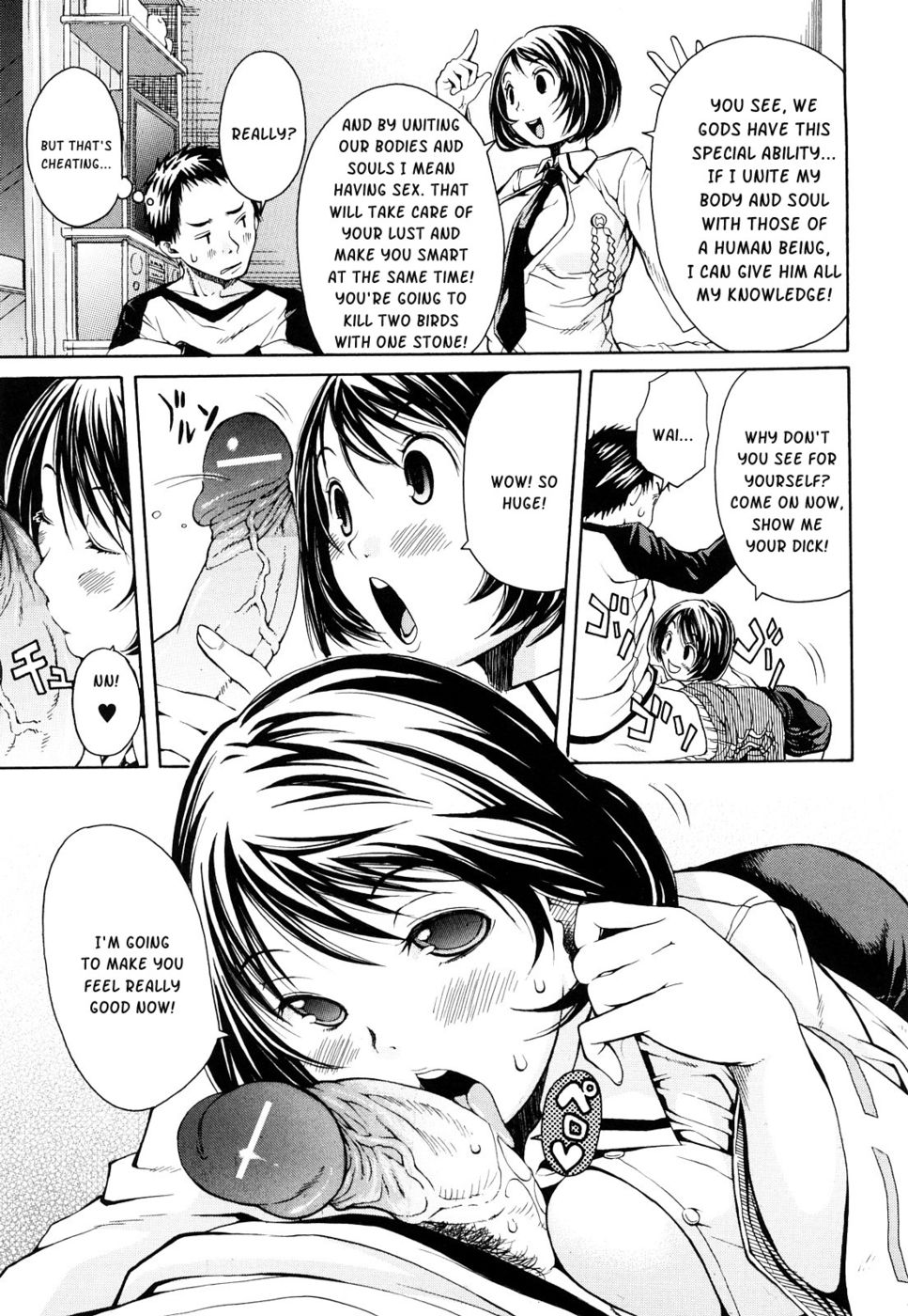 Hentai Manga Comic-The Pen, The Goddess, and I-Read-7